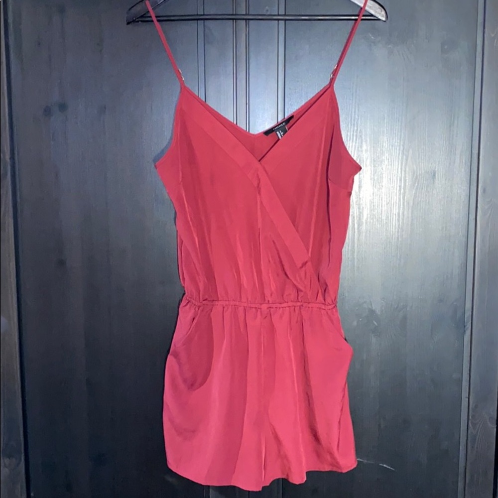 NWOT Magenta Romper